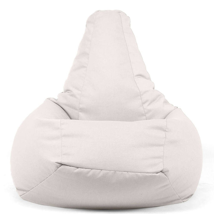 Poltrona Sacco da giardino in palline di polistirolo e tessuto acrilico 68 SESSANTOTTO Ecru Chiaro by Arketicom (2022325747781)