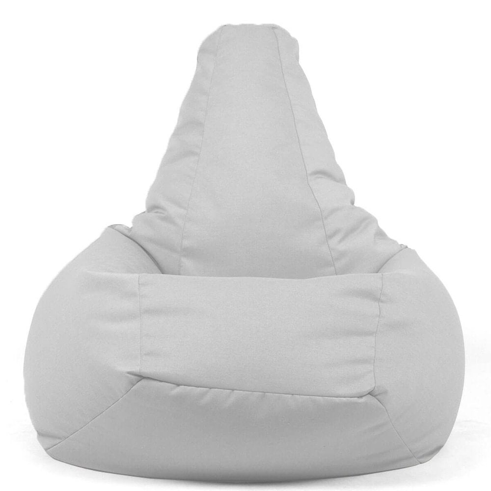 Poltrona Sacco da giardino in palline di polistirolo e tessuto acrilico 68 SESSANTOTTO Grigio by Arketicom (2022325747781)