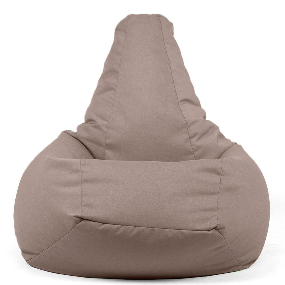 Poltrona Sacco da giardino in palline di polistirolo e tessuto acrilico 68 SESSANTOTTO Avana Marrone by Arketicom (2022325747781)