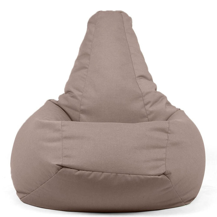 Poltrona Sacco da giardino in palline di polistirolo e tessuto acrilico 68 SESSANTOTTO Avana Marrone by Arketicom (2022325747781)