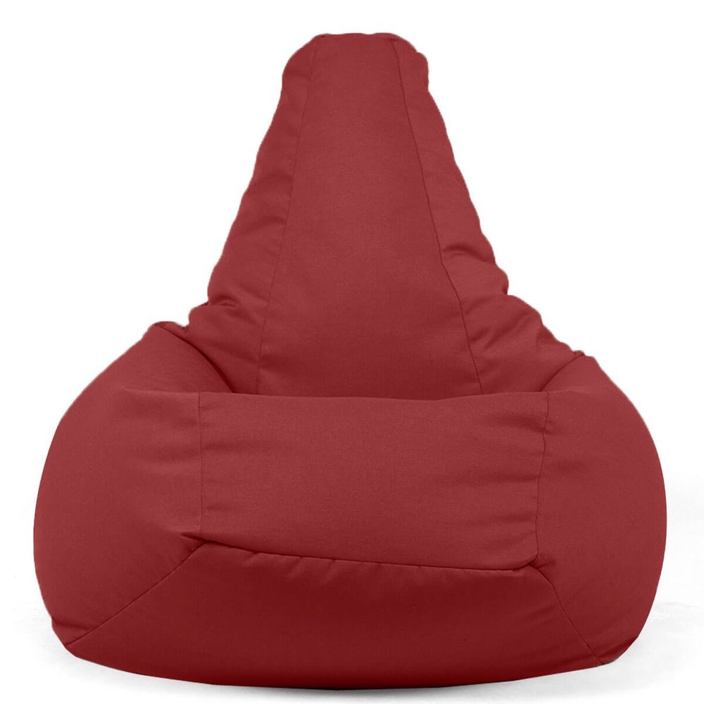 Poltrona Sacco da giardino in palline di polistirolo e tessuto acrilico 68 SESSANTOTTO Rosso by Arketicom (2022325747781)