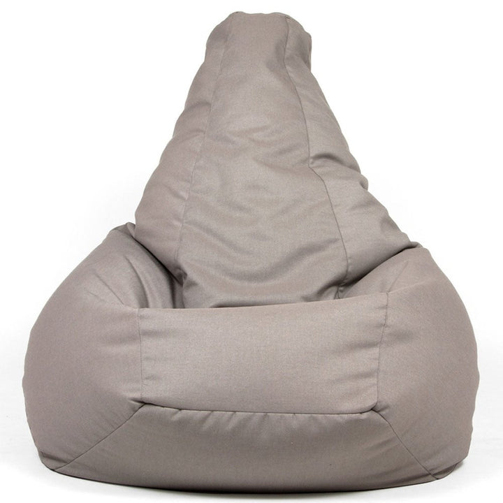 Poltrona Sacco per giardino in palline di polistirolo e tessuto acrilico 68 SESSANTOTTO Marrone Tortora by Arketicom (2022325747781)