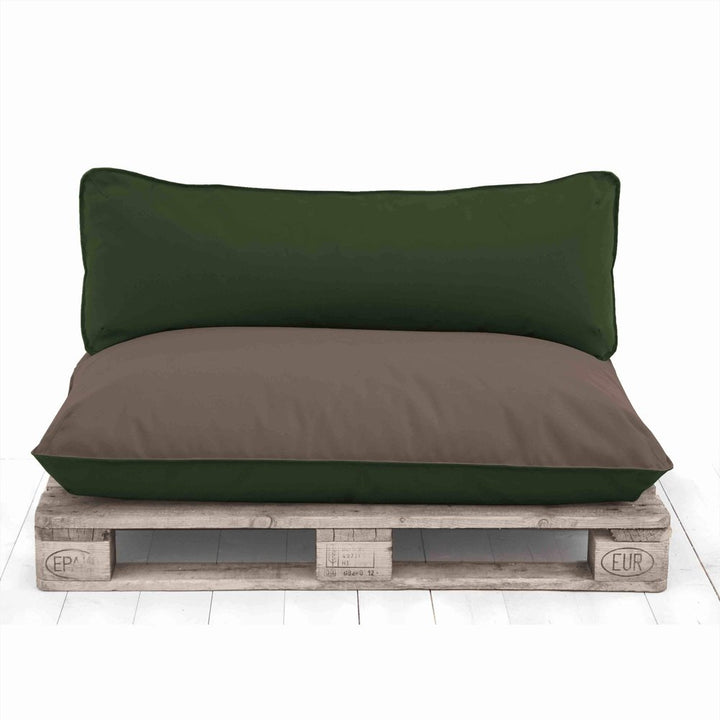 Cuscino per divani in Pallet da esterni, cuscino schienale 120x40 cm sfoderabile morbido d'arredo (6171209924802)
