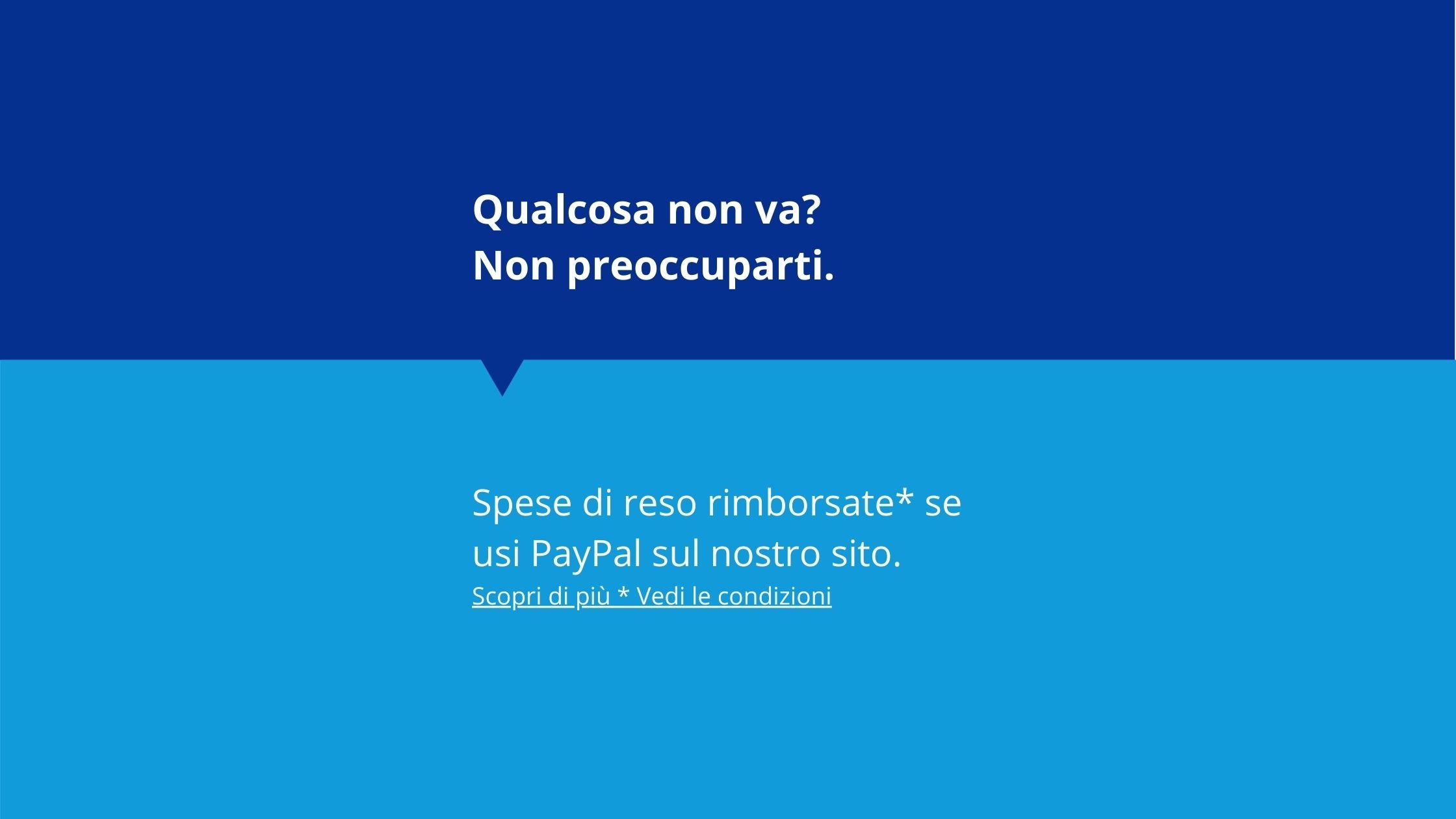 Paypal ti offre il reso gratuito