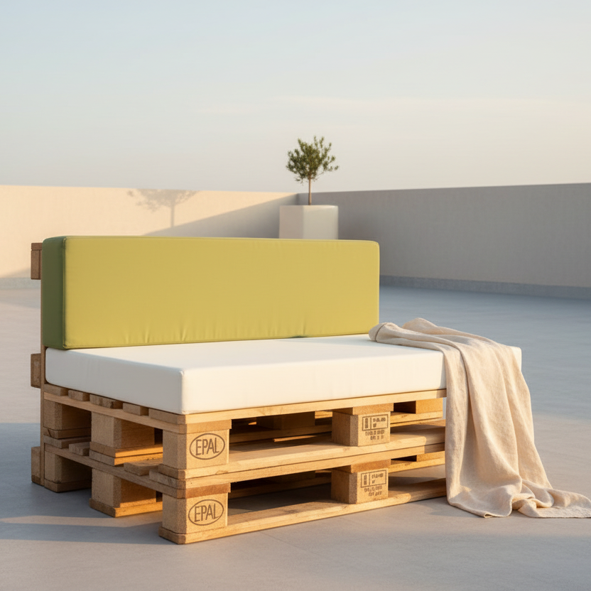 IDRO BACK, Schienale per Pallet Rigido per Esterni Idrorepellente 120x30 H15, ,  Arketicom