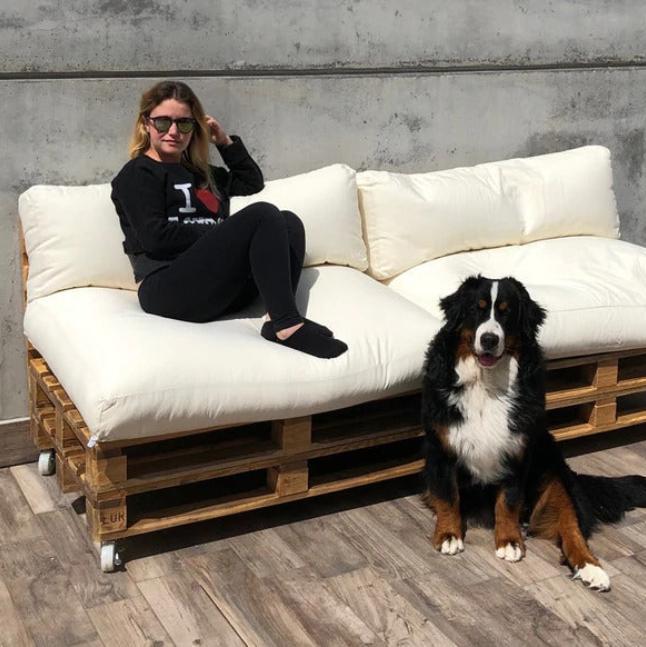 SOFT PALLET, Cuscino Seduta Pallet Morbido per Esterni 120x80, ,  Arketicom