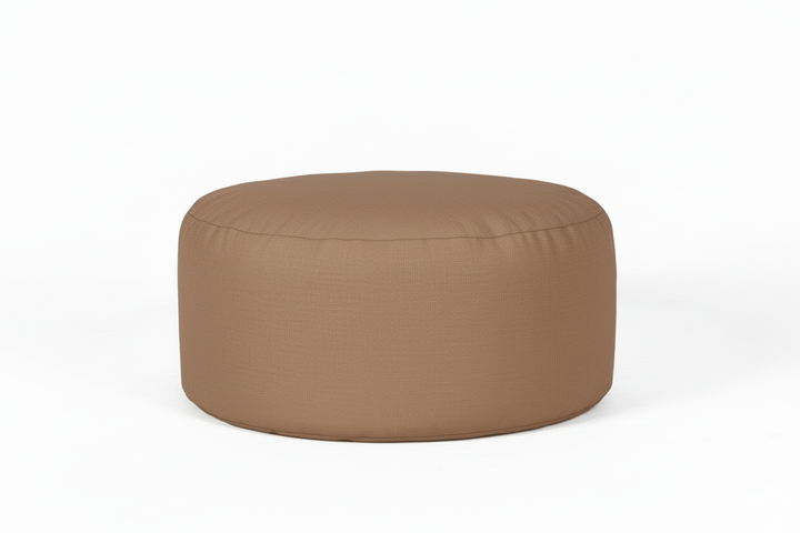 SOFT CHILL OUTDOOR 80, Pouf rond déhoussable pour extérieur 80 x h42