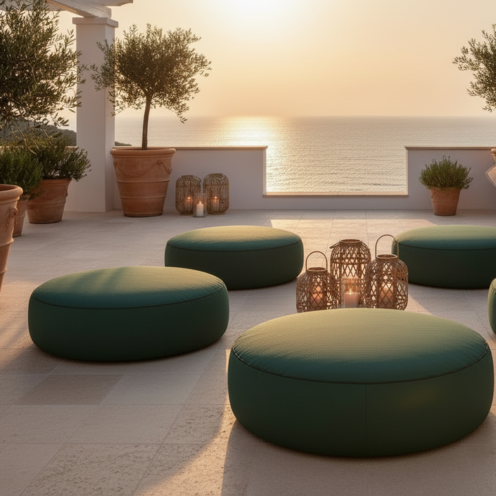 RIVET, XL Cotton Round Beanbag