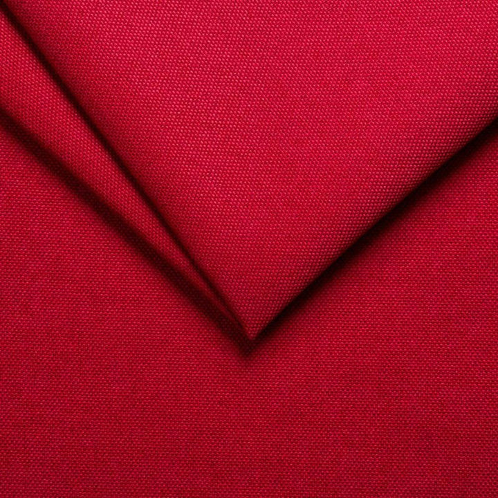 POUF COVER ZIP 42, Fodera Copri Pouf con zip in Cotone Poliestere 42x42, Rosso,  Arketicom