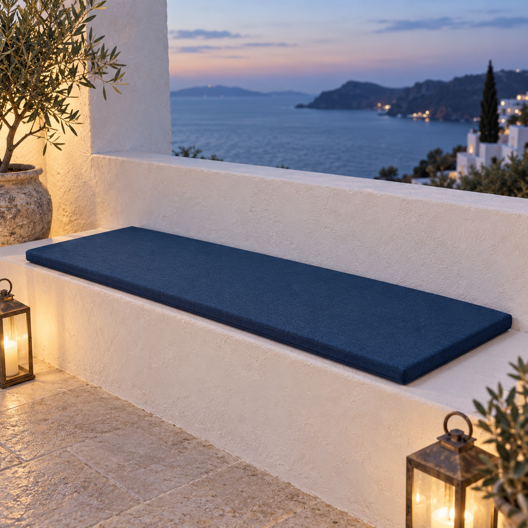 PANK OUTDOOR 100, Cuscino per Panca da Esterni 100x40 h3