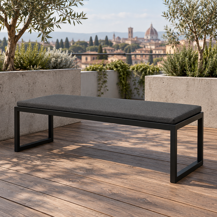 PANK OUTDOOR 100, Cuscino per Panca da Esterni 100x40 h3