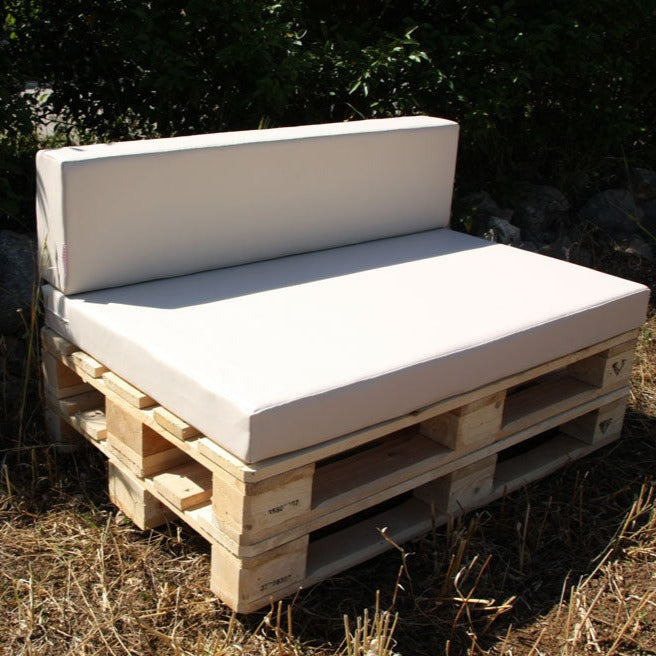 Cuscino pallet in ecopelle da giardino