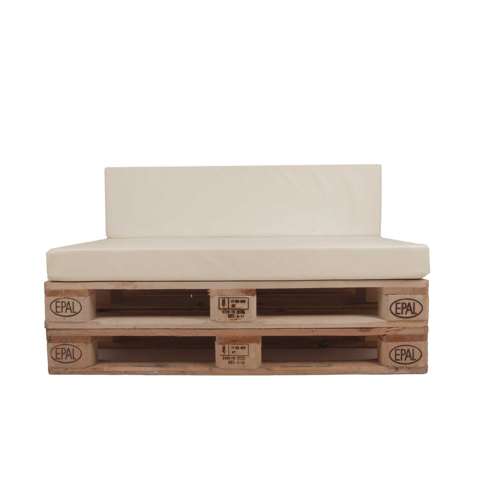 Cuscini per pallet arredo giardino in ecopelle beige Arketicom (2143197921349)