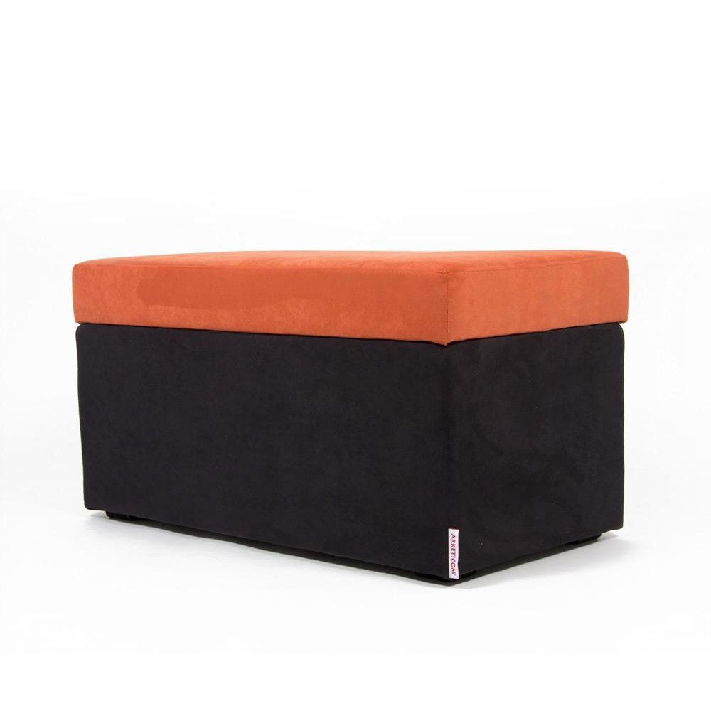 PANDORA 84 MF | Pouf Panca Contenitore in Microfibra (2036854358085)