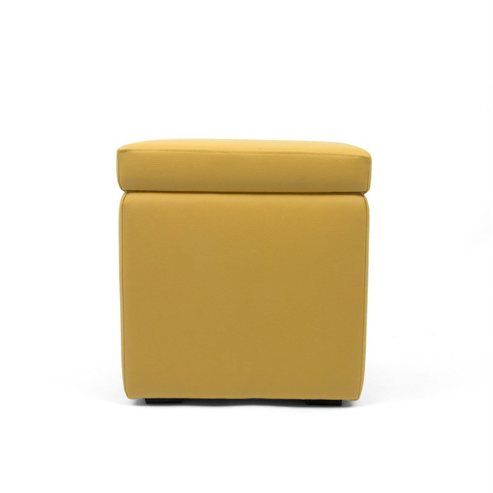 PANDORA 42 ECO | Pouf Contenitore Cubo in Ecopelle (2138511245381)