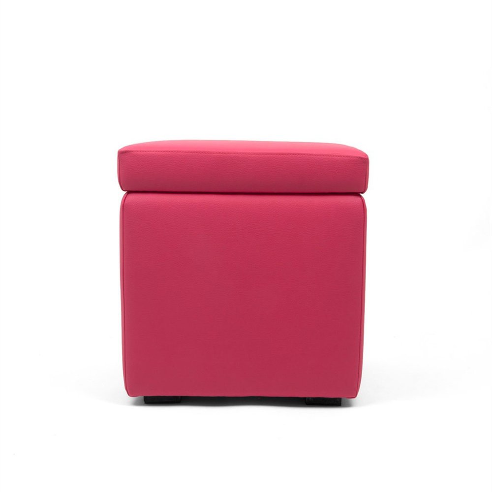 PANDORA 42 ECO | Pouf Contenitore Cubo in Ecopelle (2138511245381)