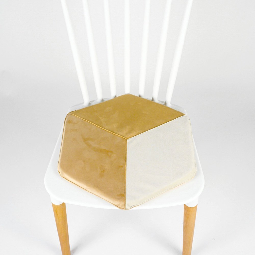 Cuscino in velluto esagonale per cuscini sedia cucina, Solid, Arketicom (4582975045690)