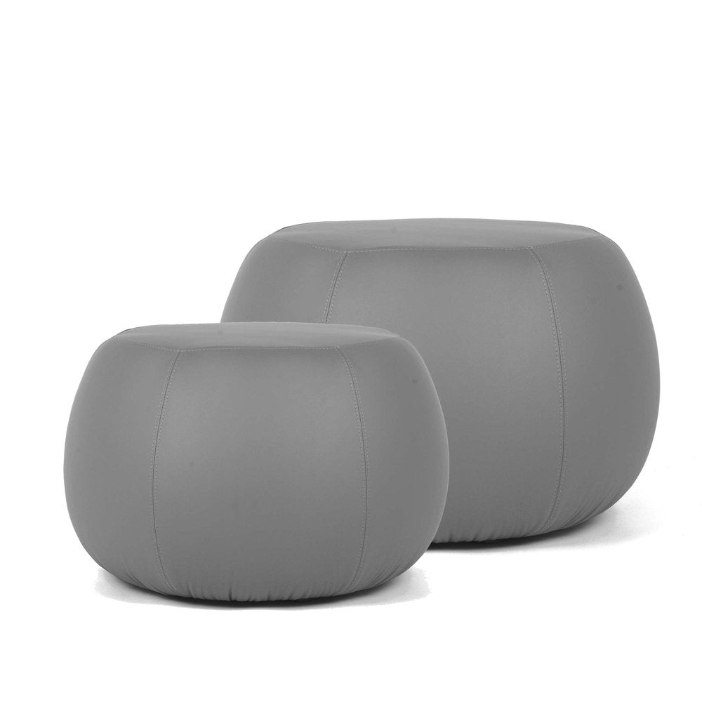 COCOON ECO | Pouf Rotondo in Ecopelle (3945568174149)