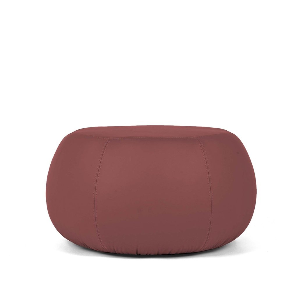 COCOON ECO M | Pouf Rotondo in Ecopelle 55x40 (6100935803074)