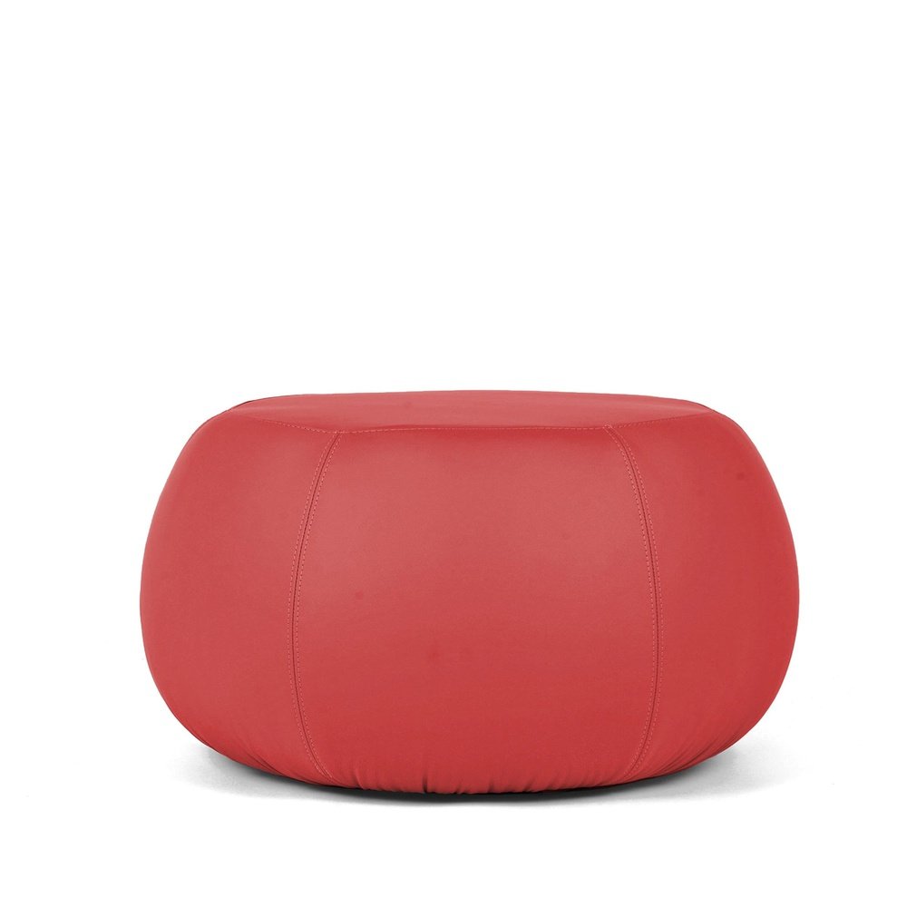 COCOON ECO M | Pouf Rotondo in Ecopelle 55x40 (6100935803074)