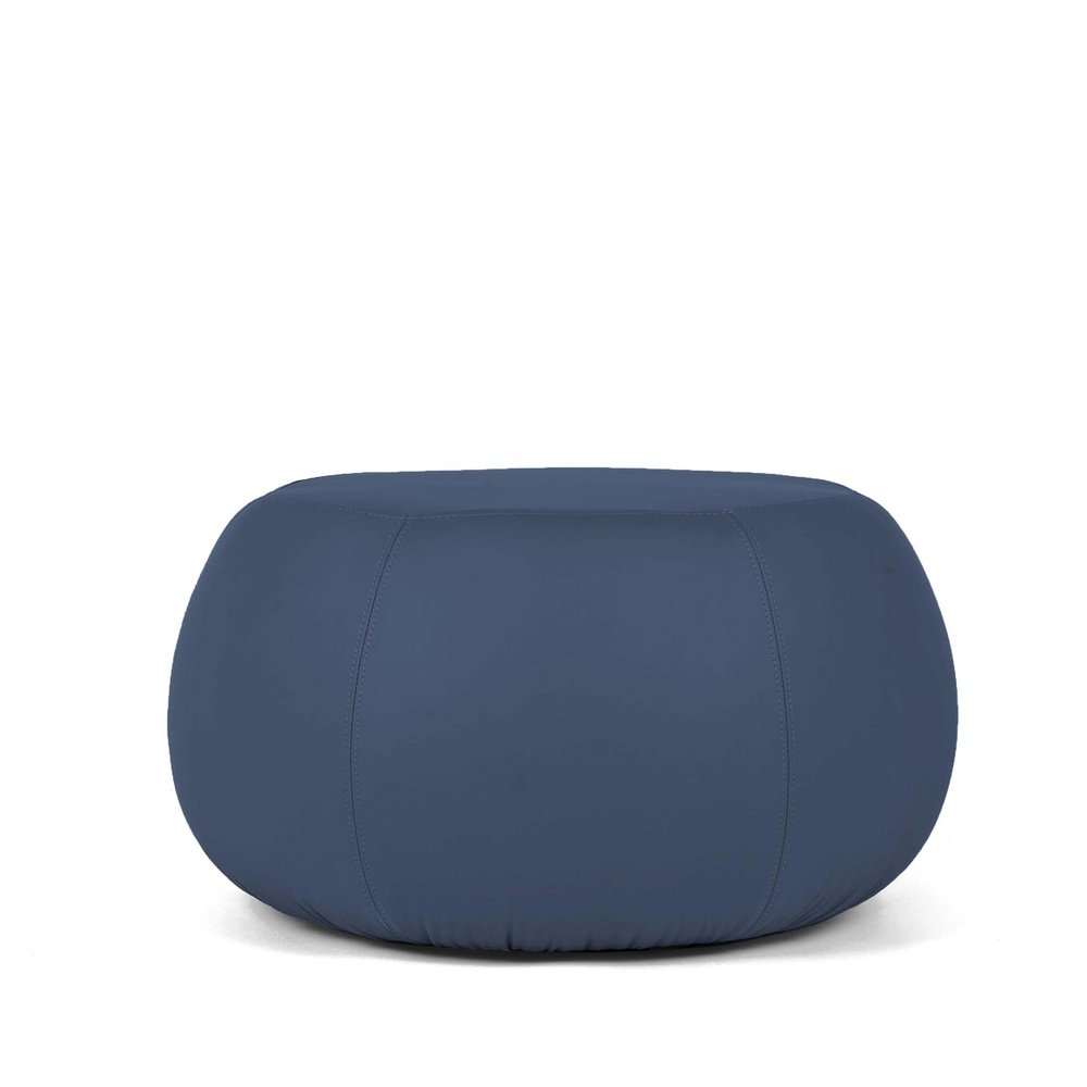 COCOON ECO M | Pouf Rotondo in Ecopelle 55x40 (6100935803074)