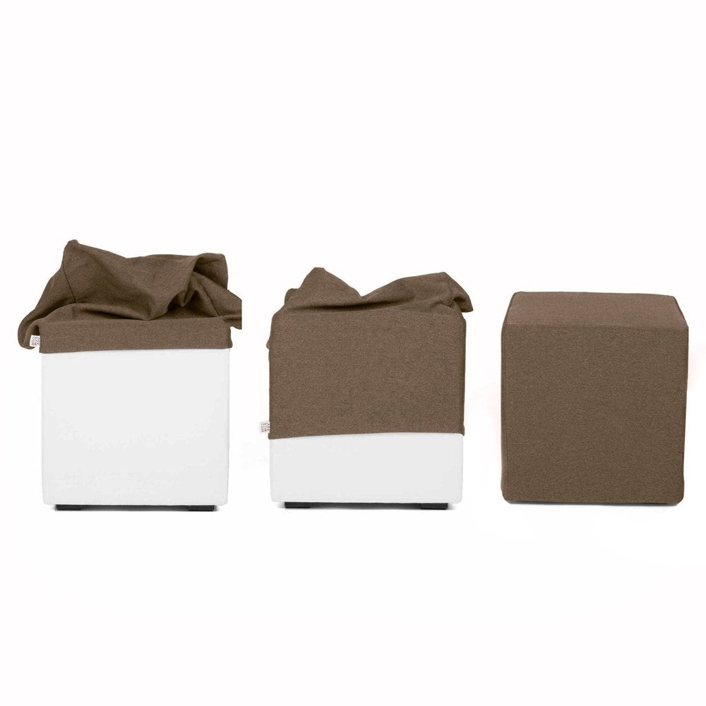 Cover copri pouf, rivestimento per pouf cubo su misura (4574243651642)