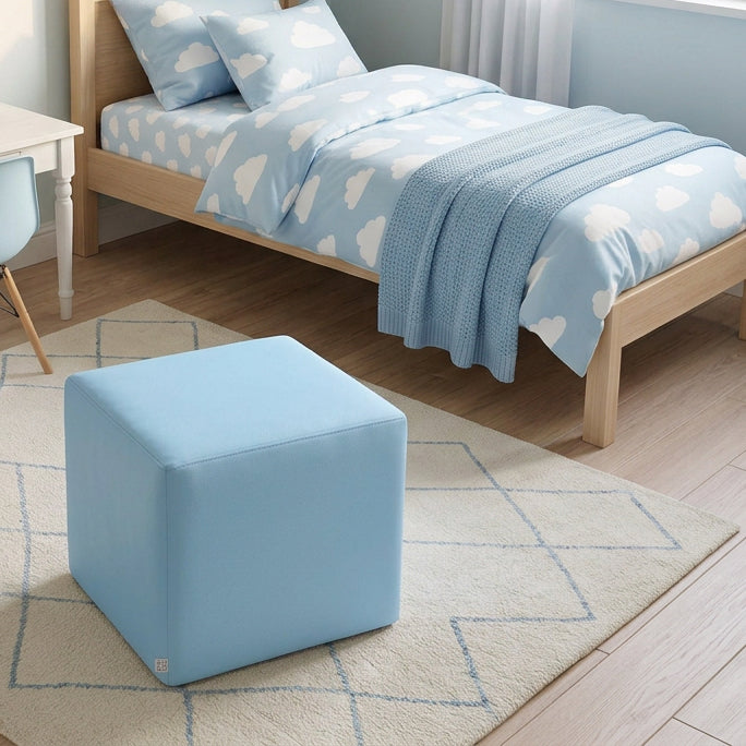 DADO 55 | Pouf Poggiapiedi in Ecopelle Sfoderabile (6097905582274)