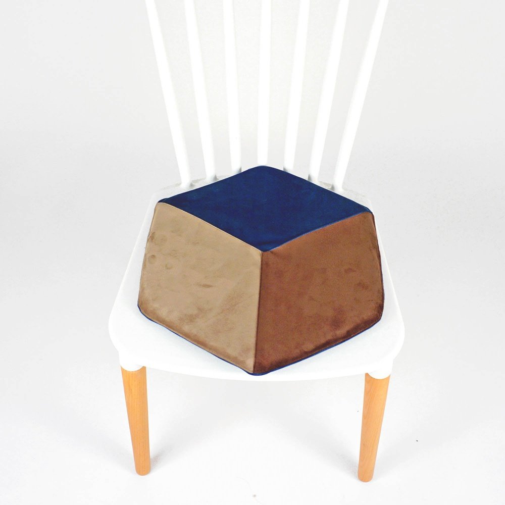 Cuscino in velluto esagonale per cuscini sedia cucina, Solid, Arketicom (4582975045690)