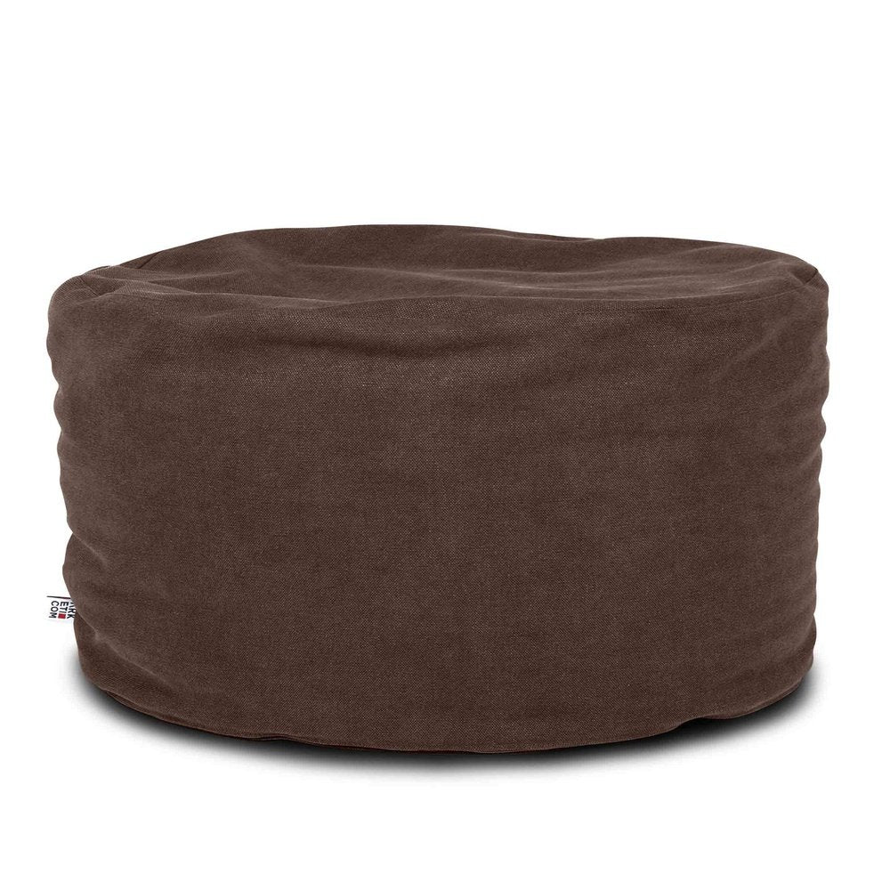 SOFT CHILL 60 | Pouf Sacco Rotondo in Cotone Sfoderabile (6111913935042)