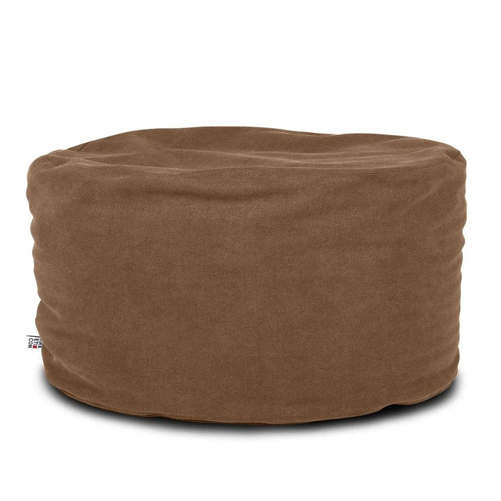 SOFT CHILL 60 | Pouf Sacco Rotondo in Cotone Sfoderabile (6111913935042)