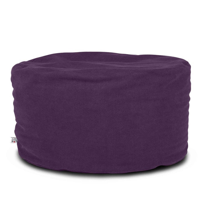 SOFT CHILL 60 | Pouf Sacco Rotondo in Cotone Sfoderabile (6111913935042)