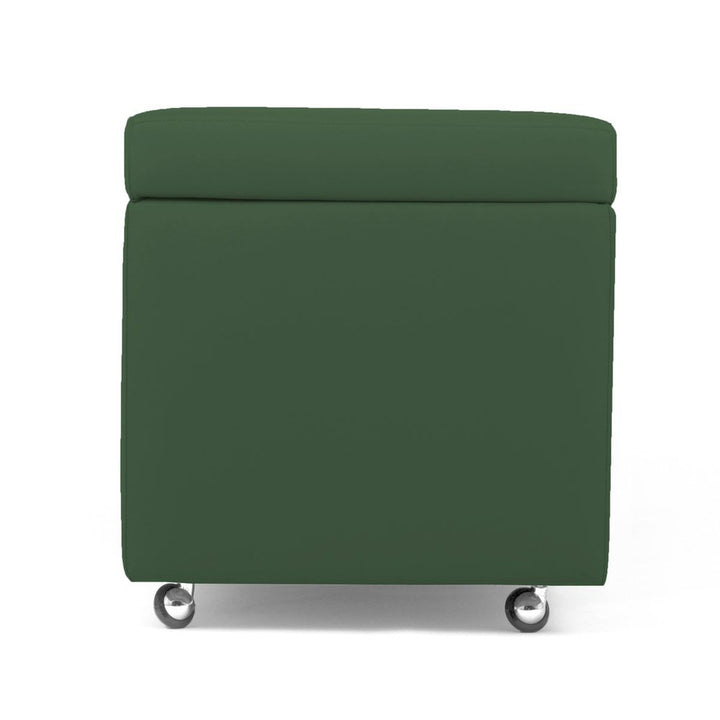 PANDORA SWING | Pouf Cubo Contenitore imbottito con ruote in ecopelle sfoderabile Arketicom (2139688861765)