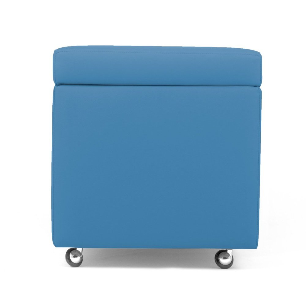 PANDORA 42 ECO SWING | Pouf Contenitore Cubo con Ruote in Ecopelle (2139688861765)