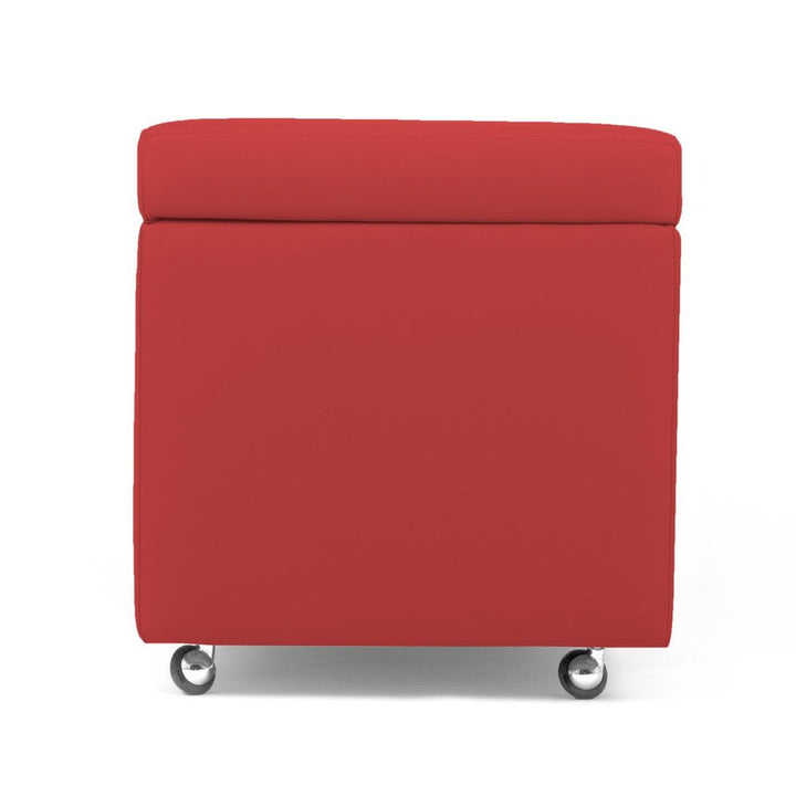 PANDORA 42 ECO SWING | Pouf Contenitore Cubo con Ruote in Ecopelle (2139688861765)