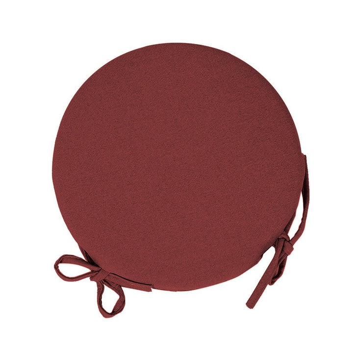 CIRCLE 45 | Cuscino per Sedie Rotondo con Lacci in Cotone (4563941130298)