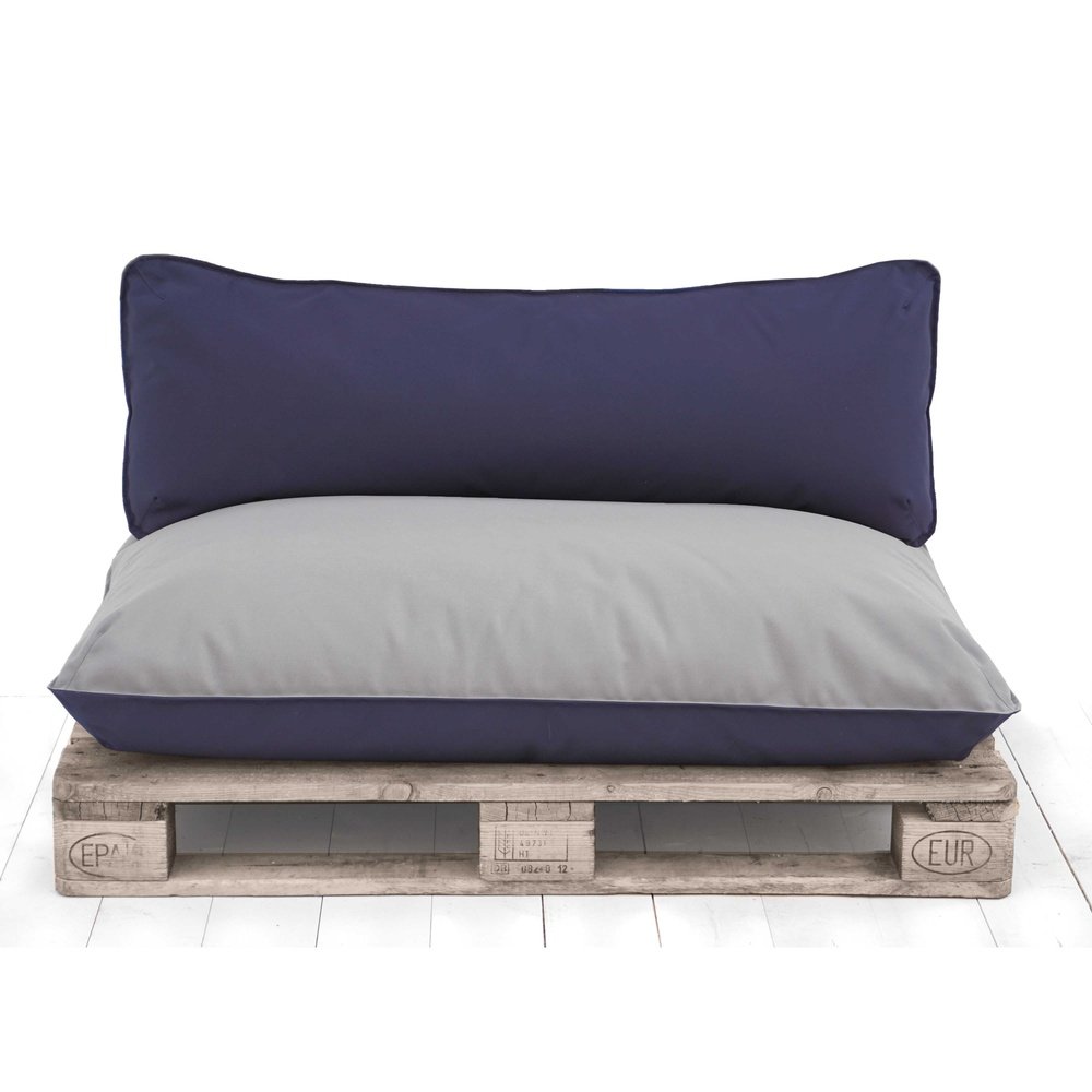 Cuscino per divani in Pallet da esterni, cuscino schienale 120x40 cm sfoderabile morbido d'arredo (6171209924802)#color_Ocean:-Grigio-Chiaro-e-Blu-Medio