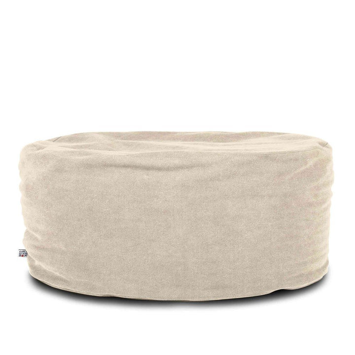 SOFT CHILL 80 | Pouf Sacco Rotondo in Cotone Sfoderabile (6111894765762)