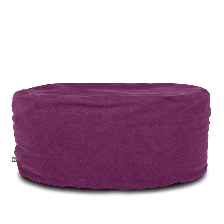 SOFT CHILL 80 | Pouf Sacco Rotondo in Cotone Sfoderabile (6111894765762)