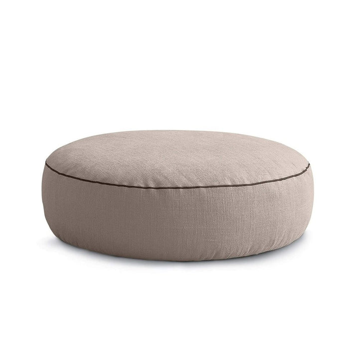 SOFT CHILL RIVETTO | Pouf Sacco Rotondo in Cotone XL (4356620353594)