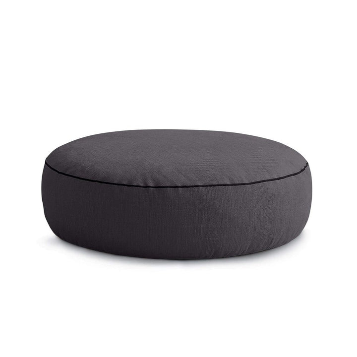 SOFT CHILL RIVETTO | Pouf Sacco Rotondo in Cotone XL (4356620353594)