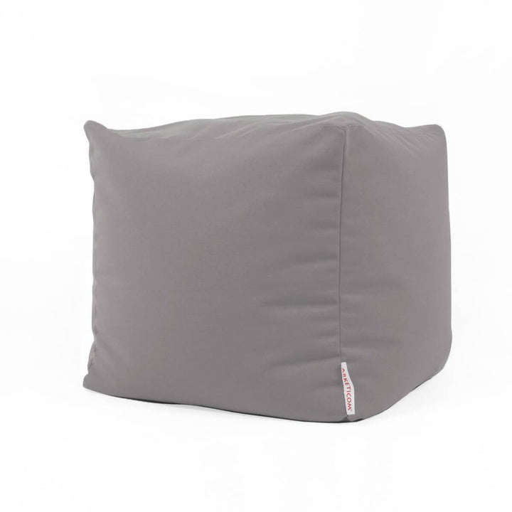 Pouf Sacco Da Giardino Sfoderabile Quadrato Grigio Palude Soft Cube Arketicom (2022246056005) (6099769622722)