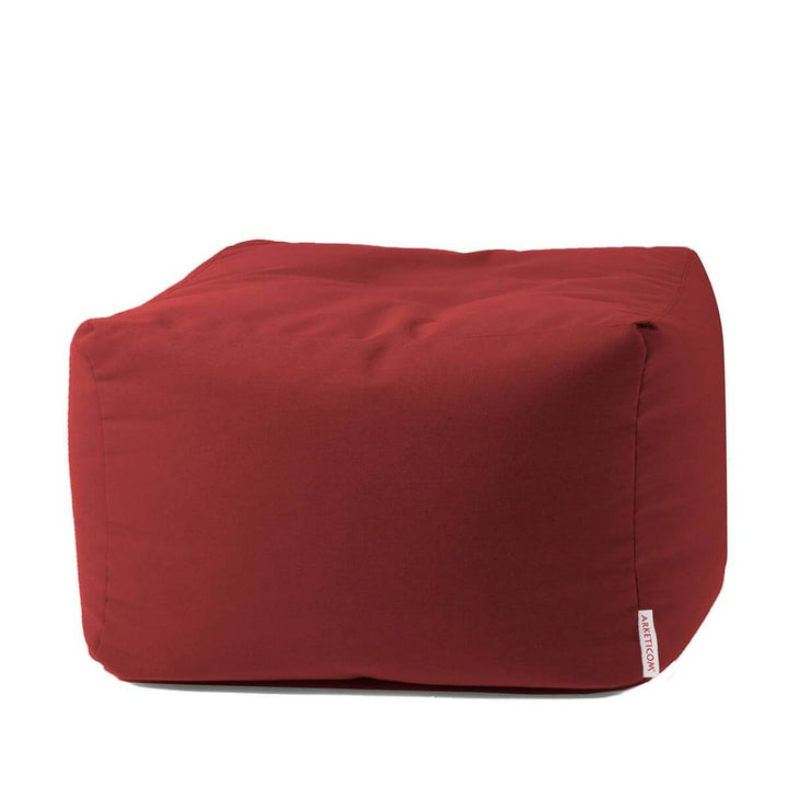 Pouf Sacco Da Giardino Sfoderabile Quadrato Rosso Soft Cube Arketicom (2022246056005) (6099769622722)