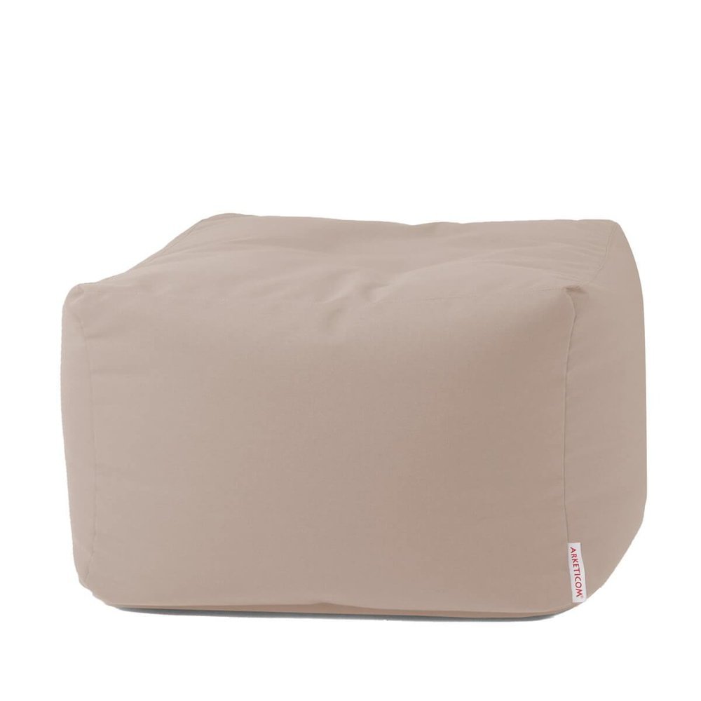 SOFT CUBE 80, Pouf Bag for Outdoor with removable cover