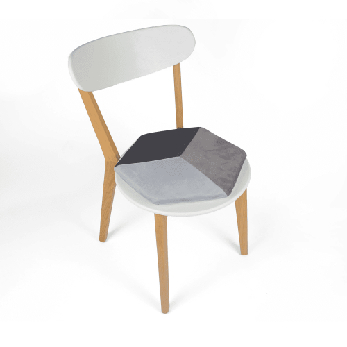 Cuscino per sedie di design, cuscino 3d esagonale Arketicom (4582882115642)