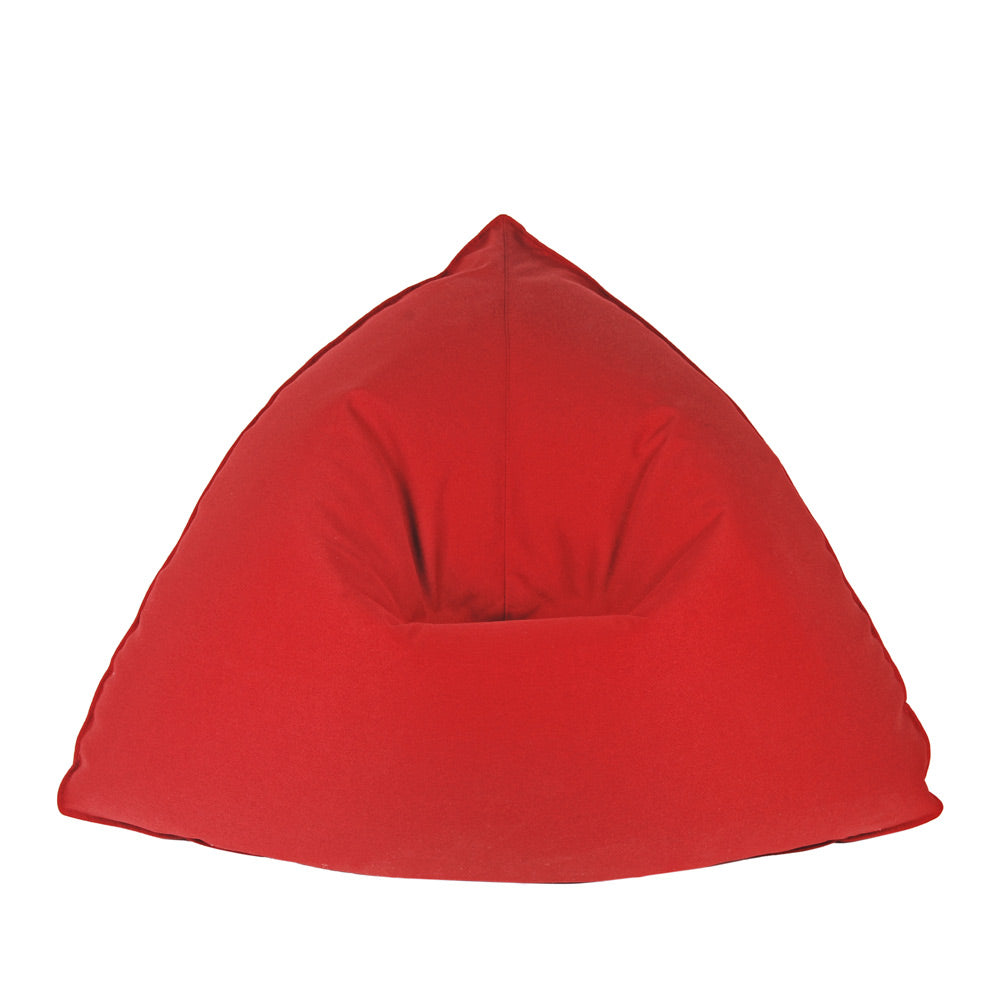 Poltrona DESIGN Rossa e Pouf Sacco in Tessuto BERMUDA | Arketicom (2138432667717)